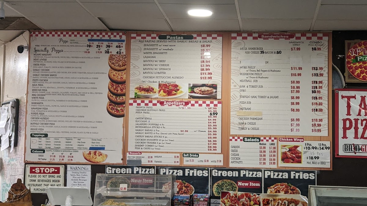 Menu Baja Giant Pizza-1